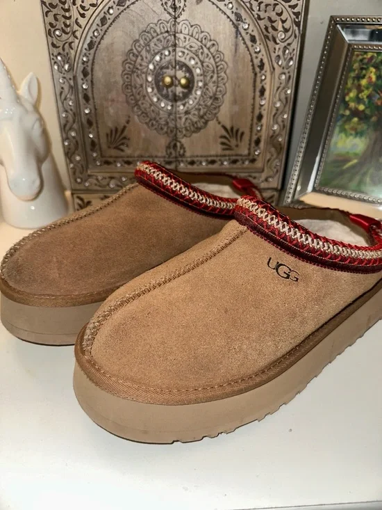 UGG Tazz Slipper/Slide in Chestnut SZ 9 - Picture 3 of 5